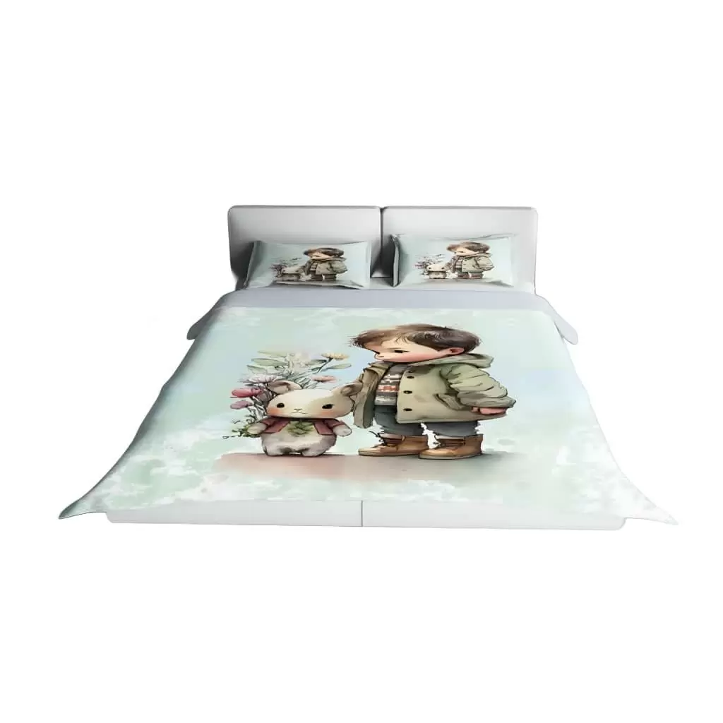 لحاف تنسل یک نفره 90 کد D-2423 ورونیکا